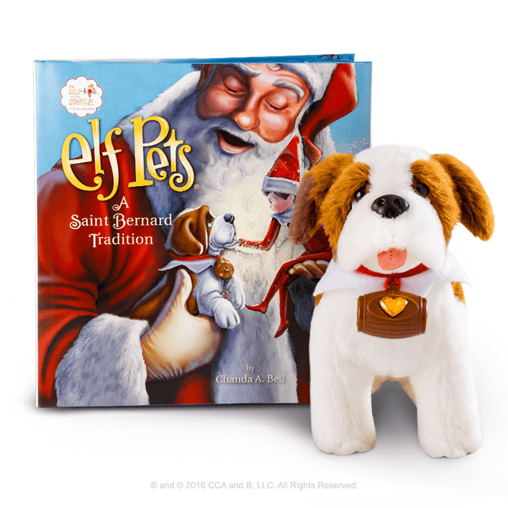 Elf On The Shelf | Saint Bernard