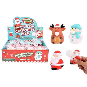 Bubble Blowing Christmas Blast - Assorted