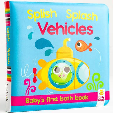 Bookoli | Splish Splash Bath Book - Vehicles