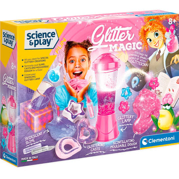 Clementoni | Science and Play - Glitter Magic Laboratory