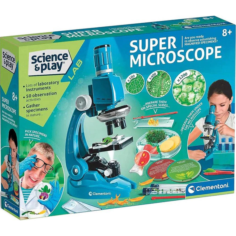 Clementoni | Science & Play - Super Microscope