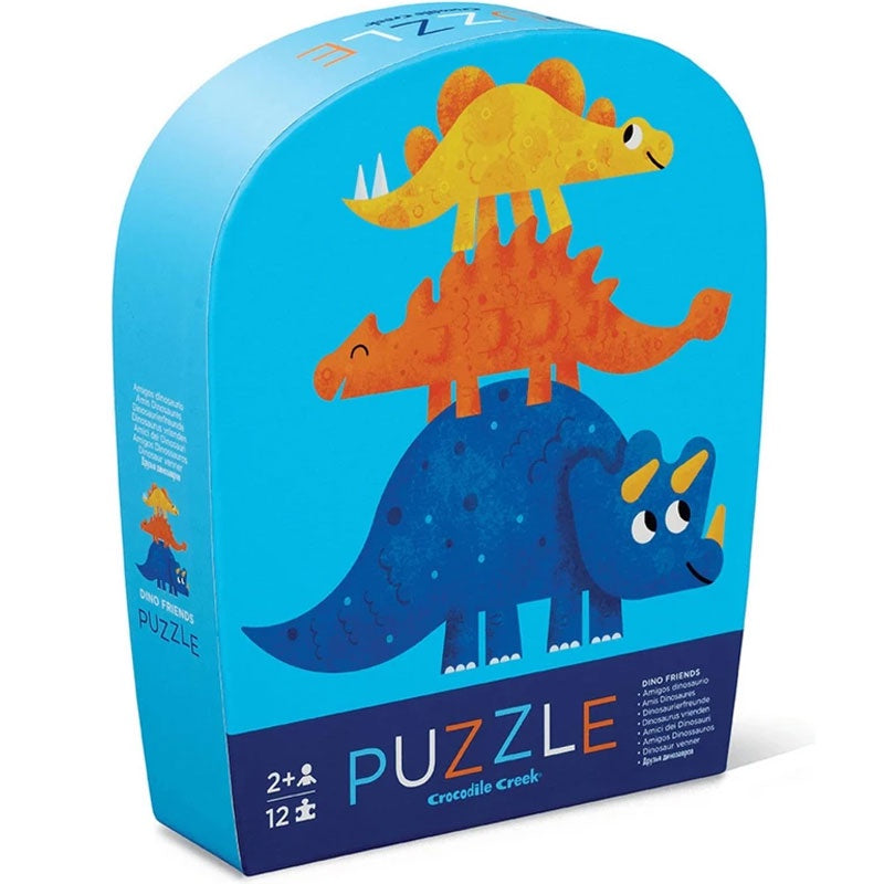 CrocodileCreek | 12 Piece Puzzle - Dino Friends