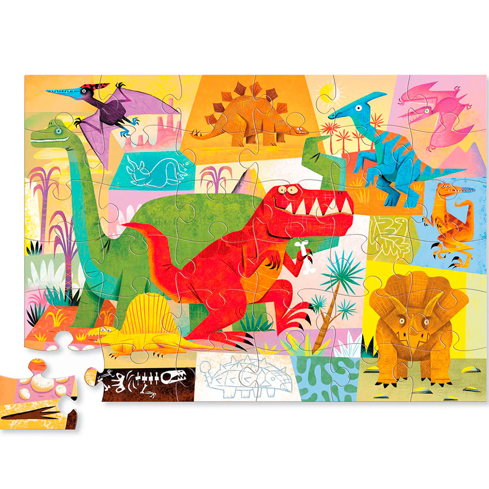 Crocodile Creek | Floor Puzzle 36 Piece - Dinosaur