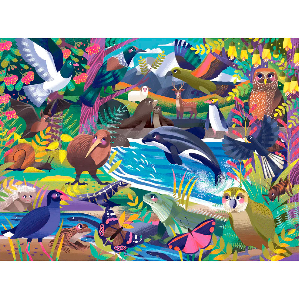 Crocodile Creek | 36 Piece Floor Puzzle - Discover Aotearoa