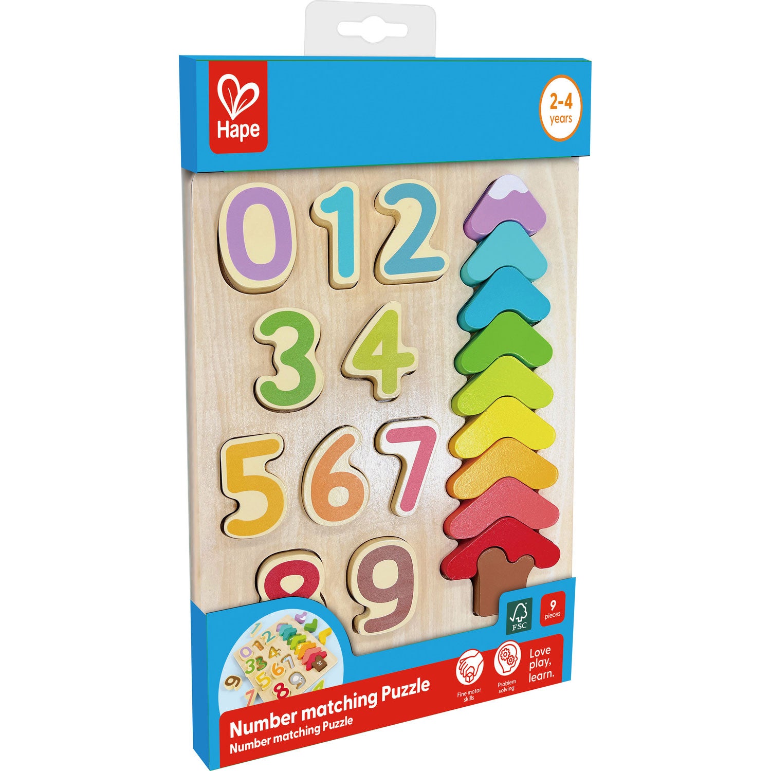 Hape | Colours and Numbers Puzzle