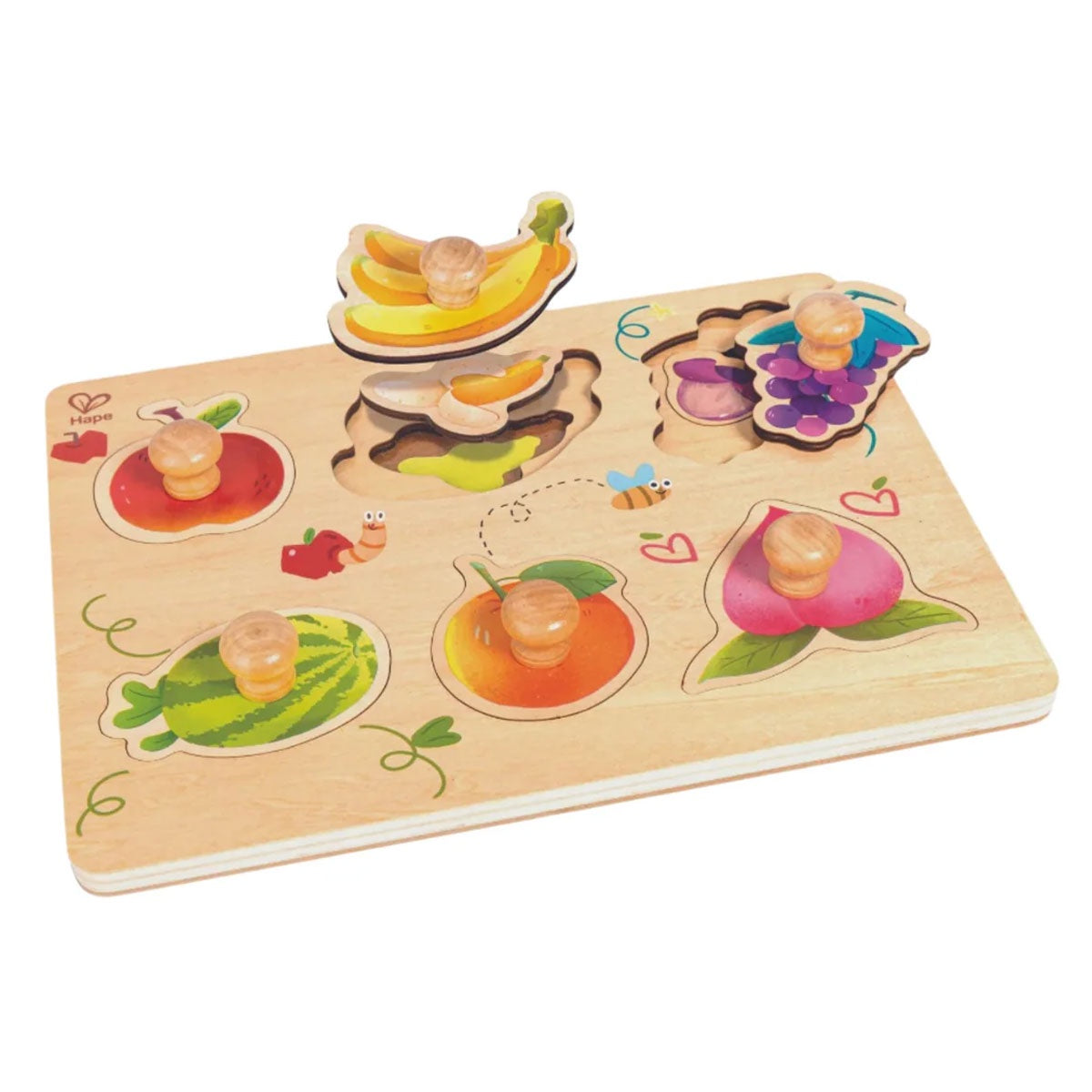 Hape | Fruity Layer Puzzle