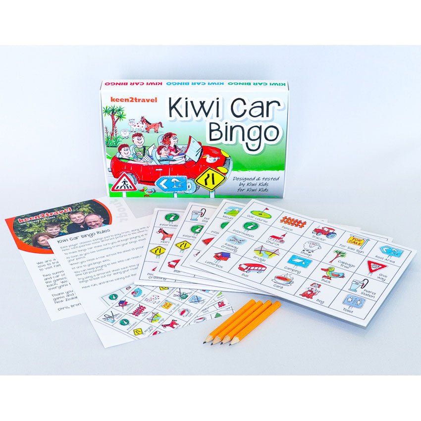 Kiwi Car Games | Kiwi Car Bingo