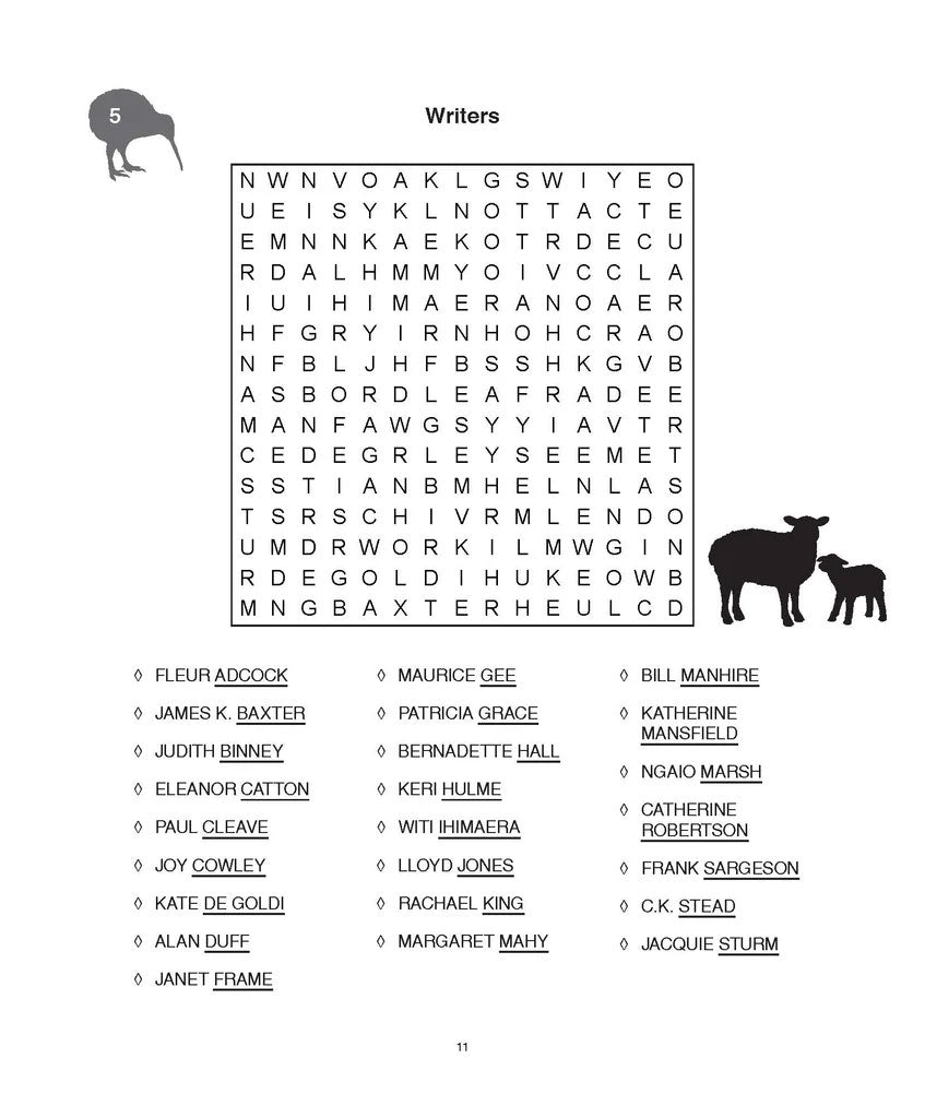 Arcturus | Kiwi Wordsearch