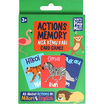 Card Game | Te Reo Māori 'Actions' Memory