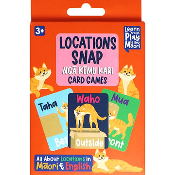 Card Game | Te Reo Māori 'Locations' Snap