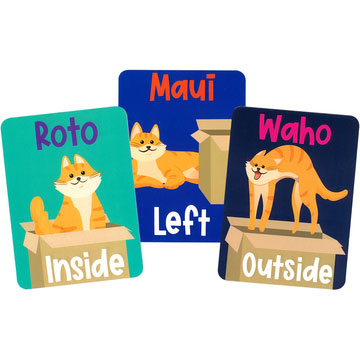 Card Game | Te Reo Māori 'Locations' Snap