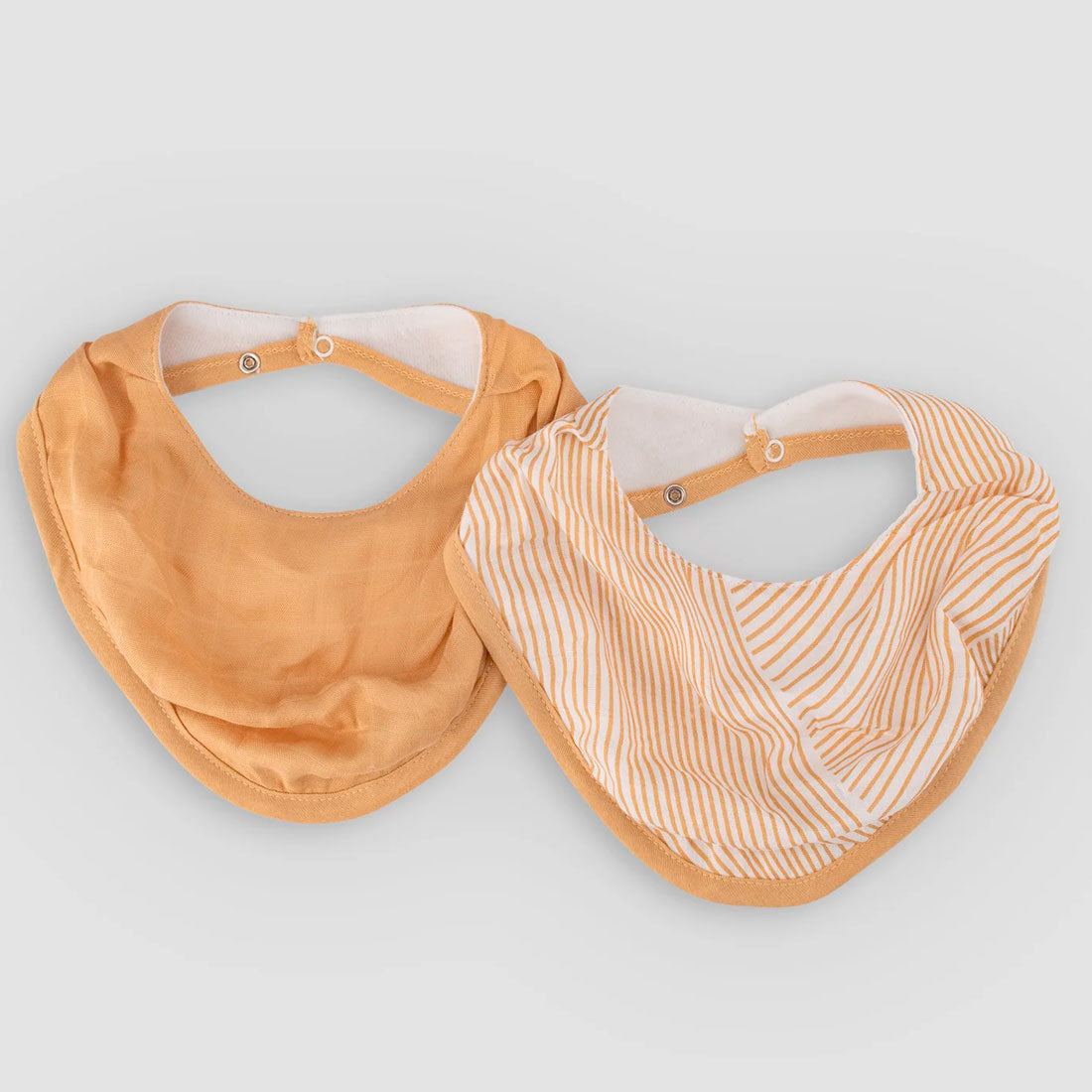 Little Bamboo | Muslin Bib 2 Pk - Marigold