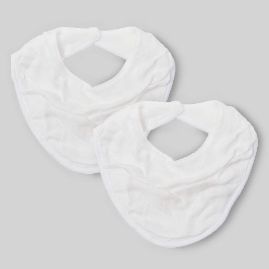 Little Bamboo | Muslin Bib 2 Pk - Natural