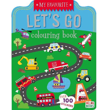 My Favourite  Colouring Book - Let's Go