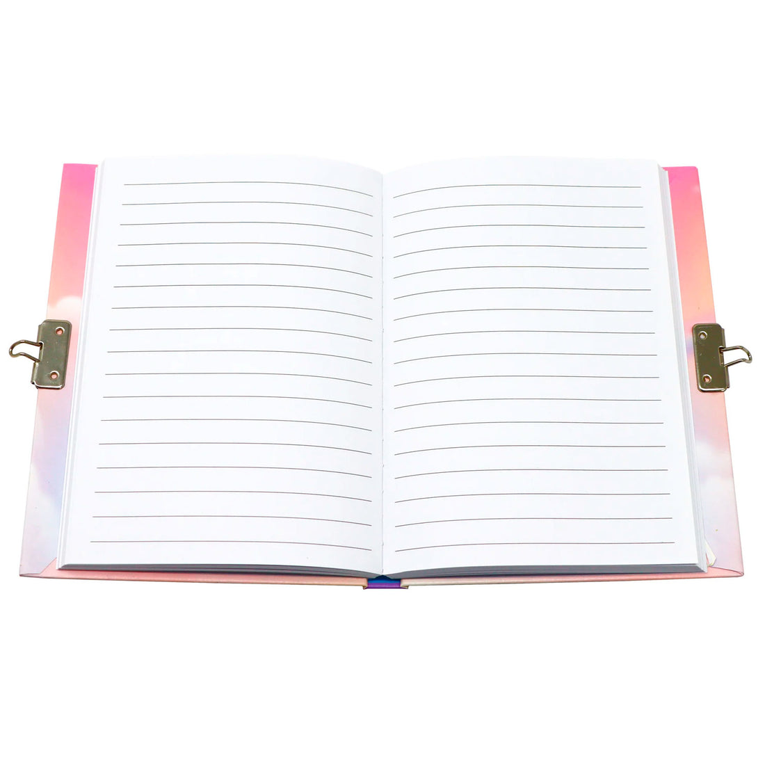 Pink Poppy | Vibrant Vacation Butterfly Strawberry Scented Lockable Diary