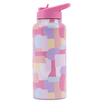 Splosh | Sip By Splosh Water Bottle 950ml - Abstract