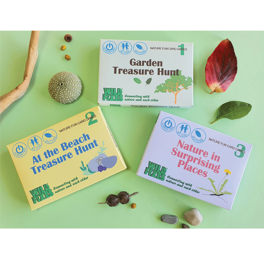 Sustained Fun | Nature Fun Card Games - Nature In Surprising Places