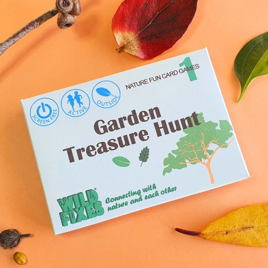 Sustained Fun | Nature Fun Card Games - Garden Treasure Hunt