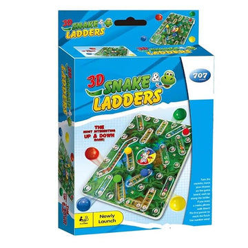 707 Games | 3D Snakes & Ladders