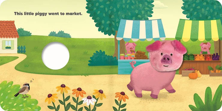 This Little Piggy | Finger Puppet Book