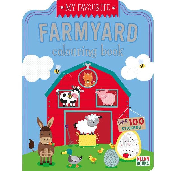 My Favourite Colouring Book - Farmyard