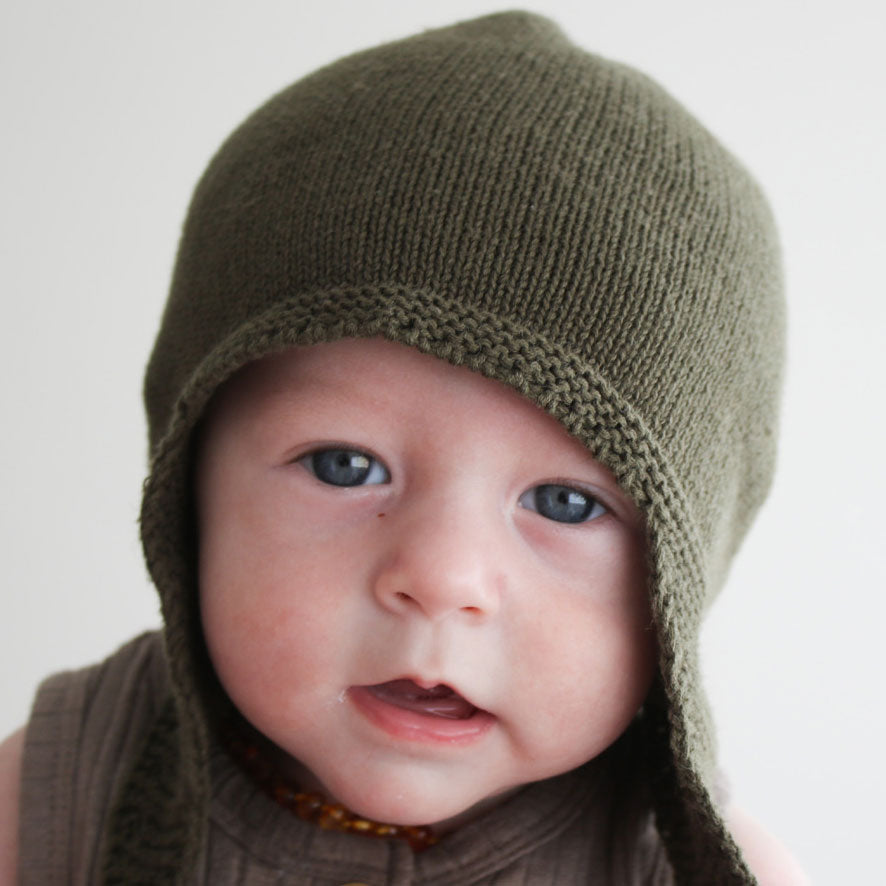 Burrow & Be | Organic Cotton Knit Hat - Forest