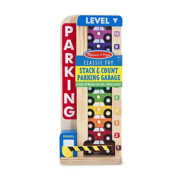 Melissa & Doug | Stack & Count Parking Garage