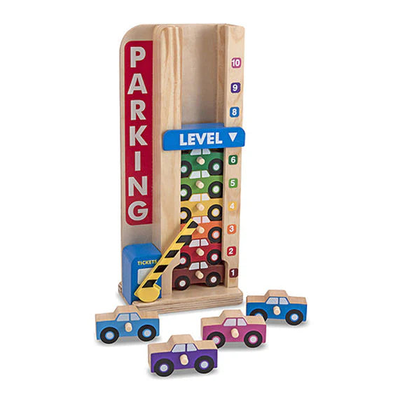 Melissa & Doug | Stack & Count Parking Garage