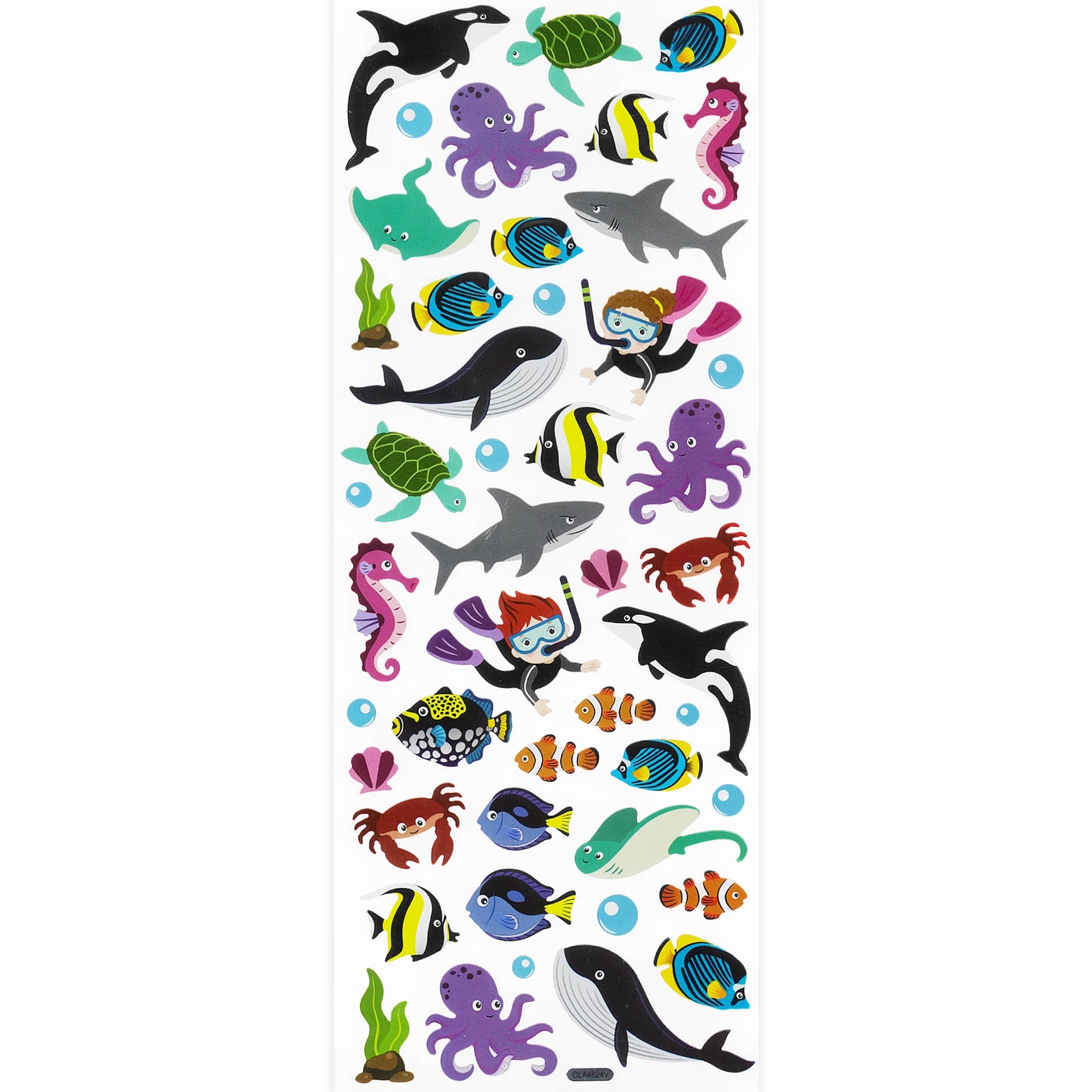 LK | Stickers - Under The Sea - 47 Piece