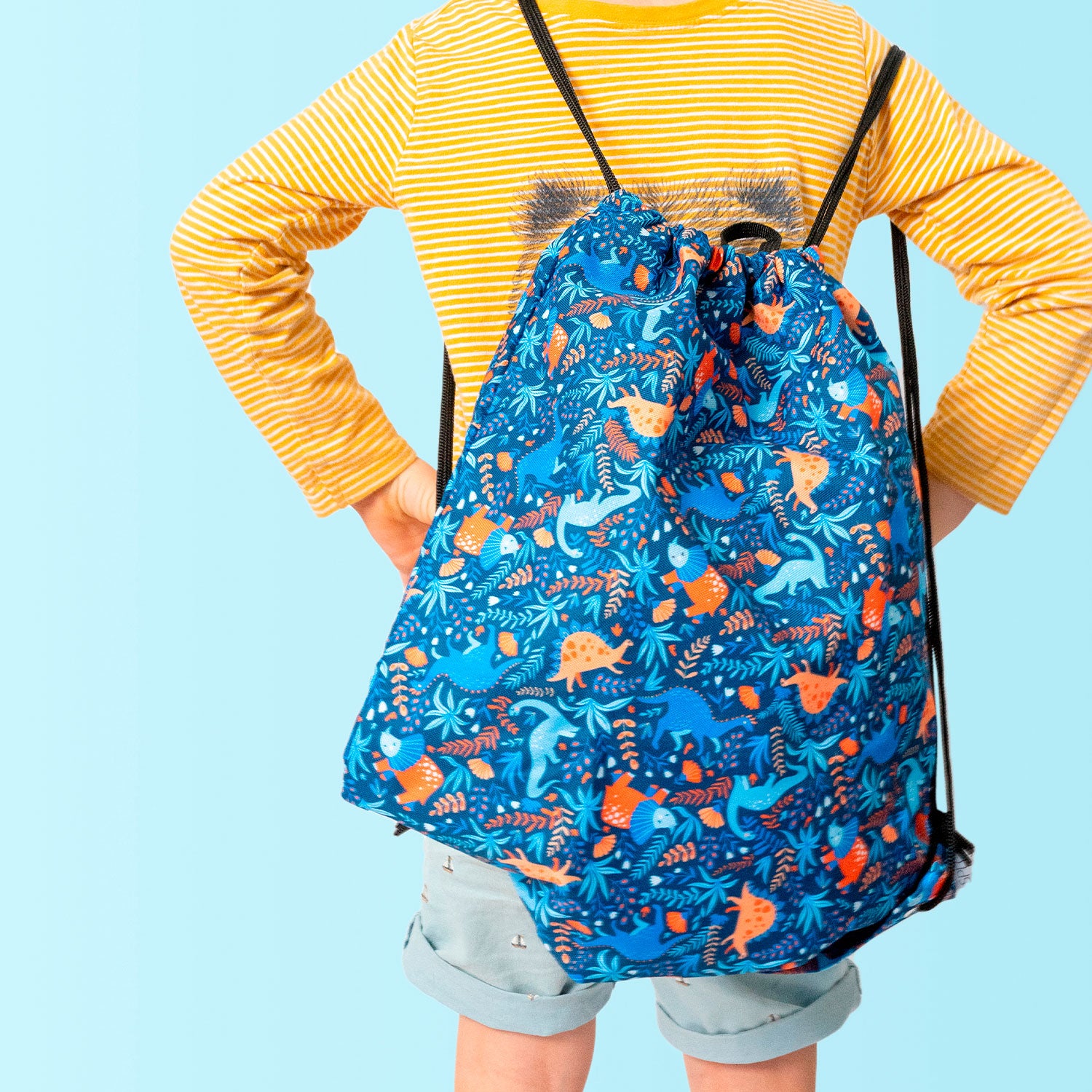 SPLOSH  Out & About Dinosaur Drawstring Swim Bag – SmartyPants