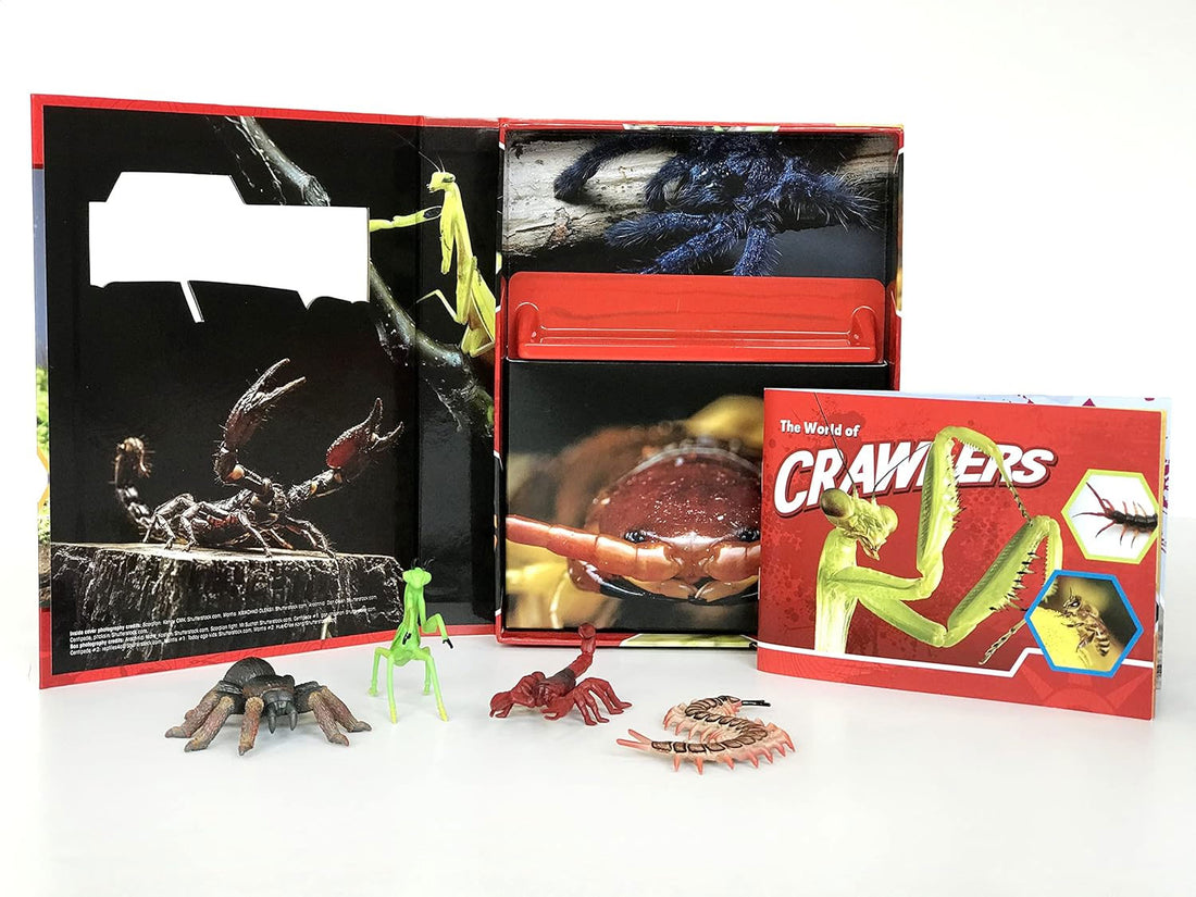 Pocket Explorers | Fact Book With Figurines - Crawlers