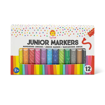 Tiger Tribe | Junior Markers - 12 Pack