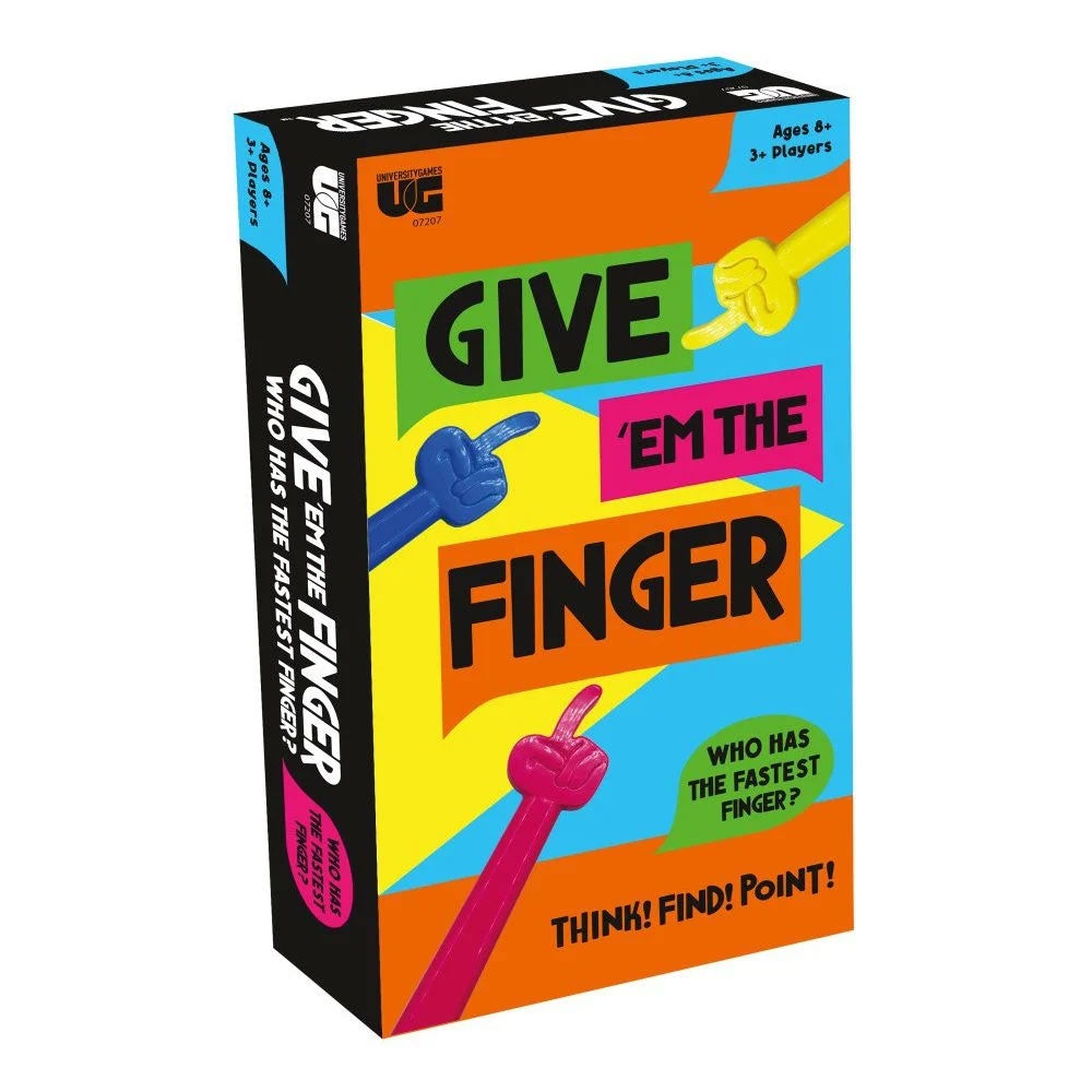 University Games | Give 'Em The Finger