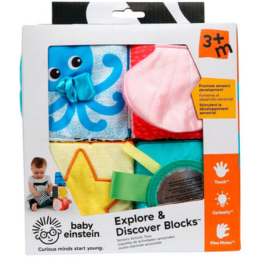 Hape | Baby Einstein - Explore and Discover Blocks