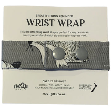 Me 2 U | Breastfeeding Reminder Wrist Wrap - Foxes