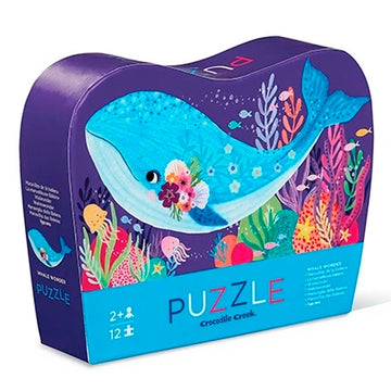 Crocodile Creek | 12pc Puzzle - Whale Wonder