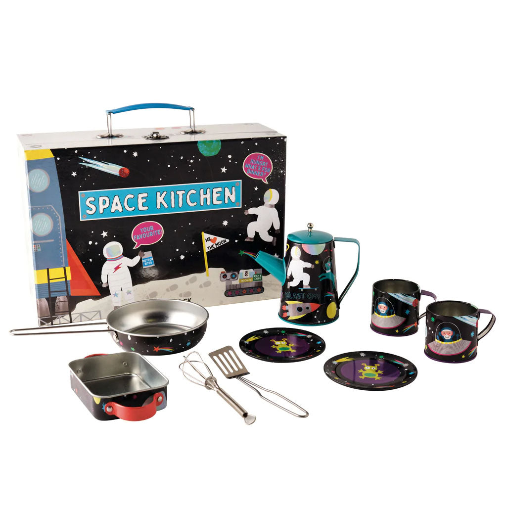 Floss & Rock | Space 10 Piece Tin Kitchen Set - SUN FADED BOX