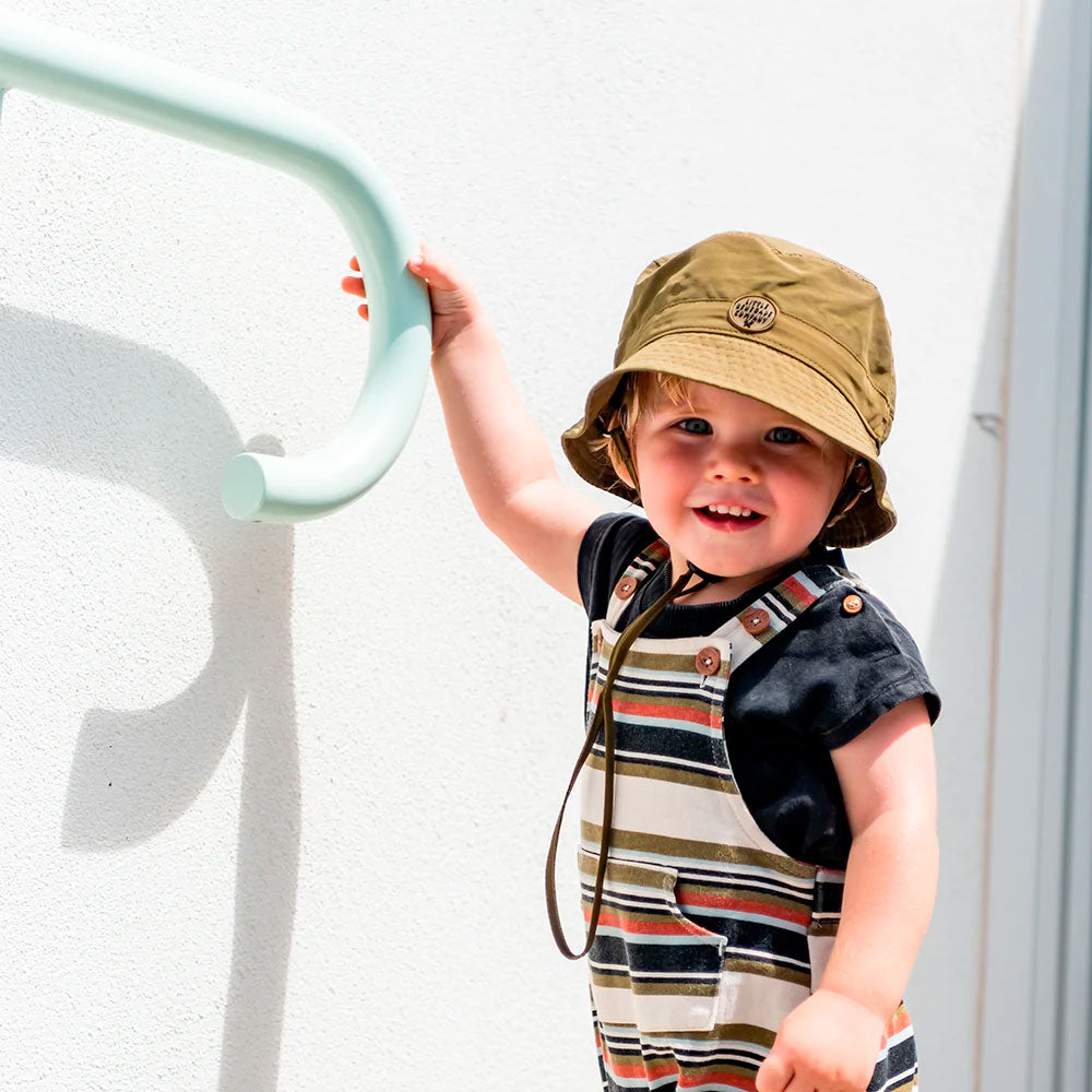 Little Renegade | Olive Bucket Hat