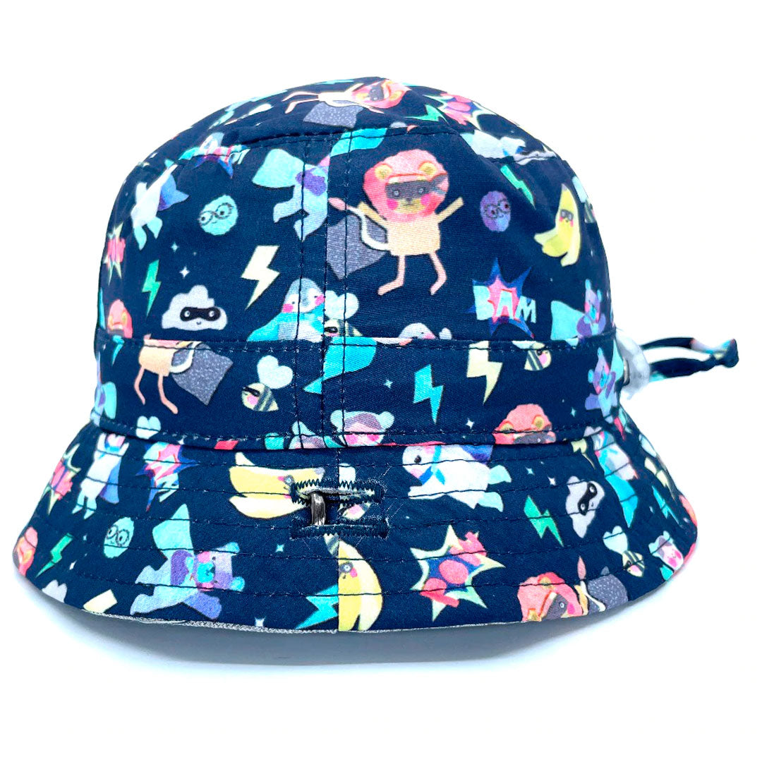 Little Renegade | Superhero Pals Reversible Bucket Hat