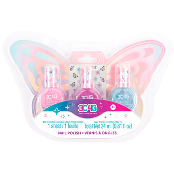 Make It Real | 3C4G - Nail Polish Butterfly Trio